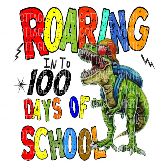 TR571 Roaring into 100 Days of School