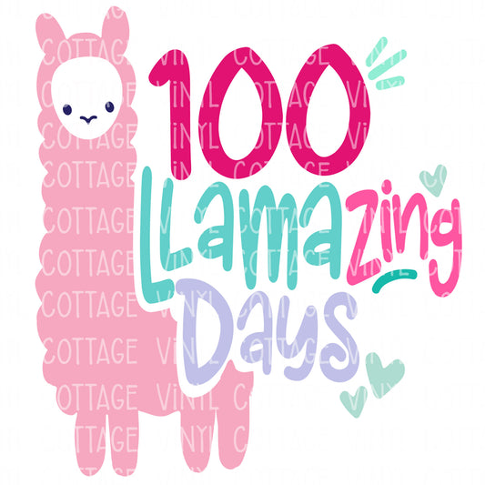 TR572 100 Llamazing Days