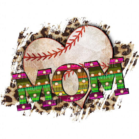 TR644 Baseball Mom