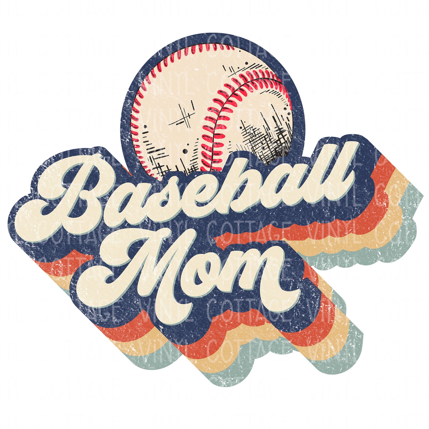 TR695 Baseball Mom