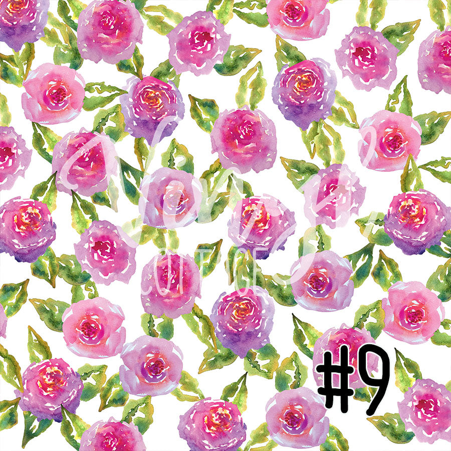 Watercolor Florals