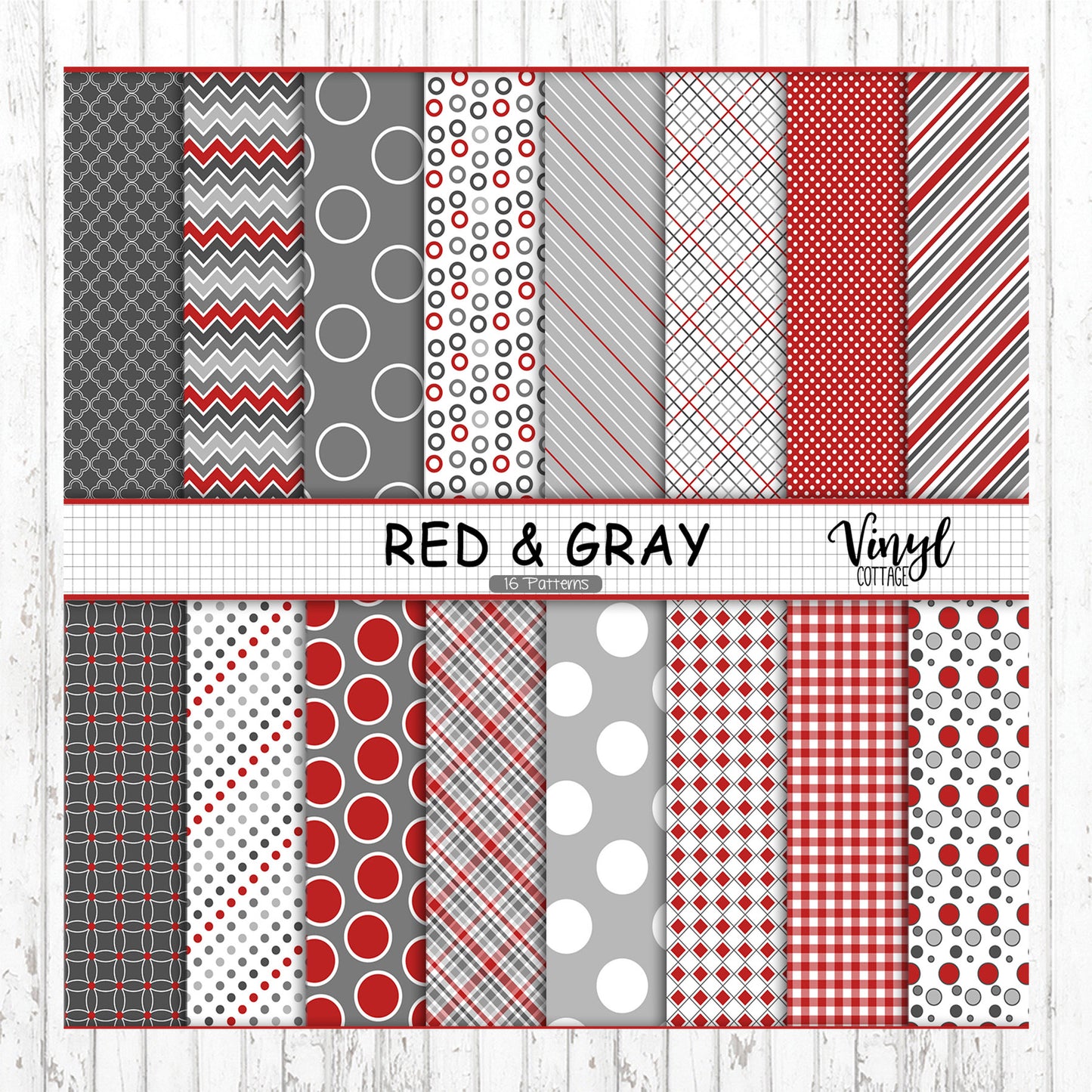 Red and Gray