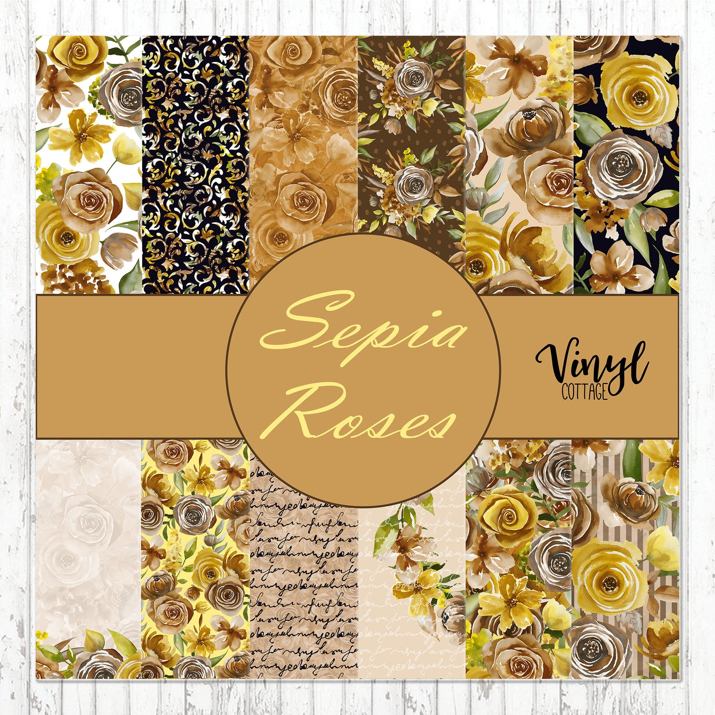 Sepia Roses