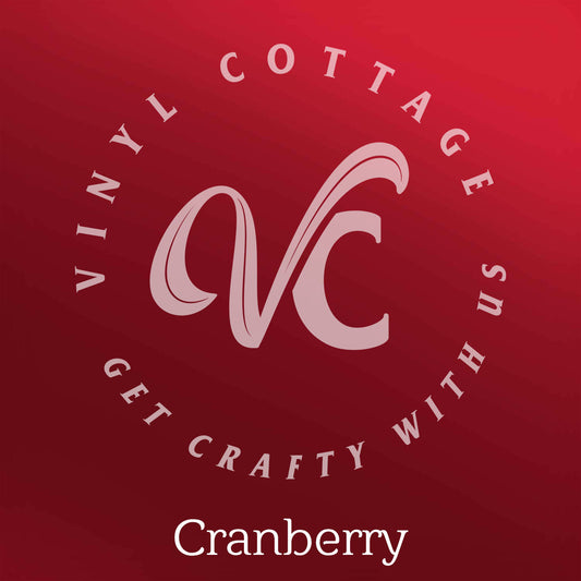 Electric Cranberry HTV