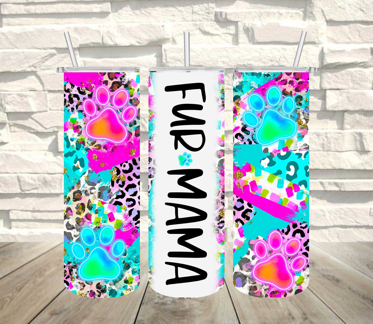 Fur Mama Tumbler Wrap