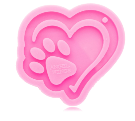 Heart and Paw Mold