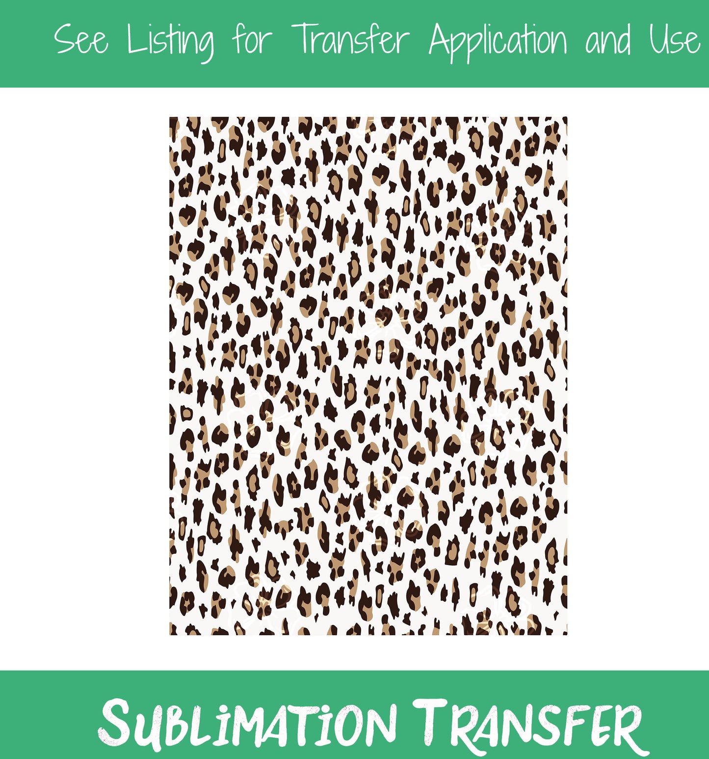 Leopard 02 Sublimation Pattern