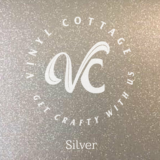 Silver Glitter Adhesive