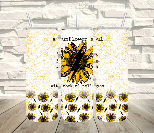 Sunflower Soul Tumbler Wrap