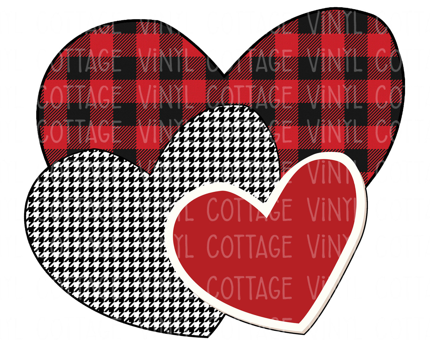 TR226 Trio of Hearts