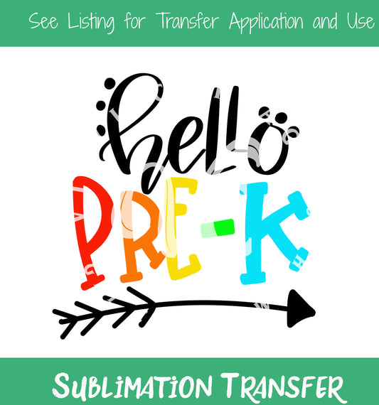 TR356-PK Hello Pre-K Sub