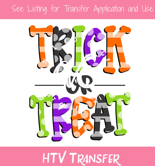 TR361 Trick or Treat HTV