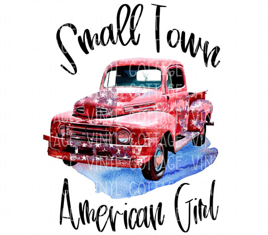 TR722 Small Town American Girl