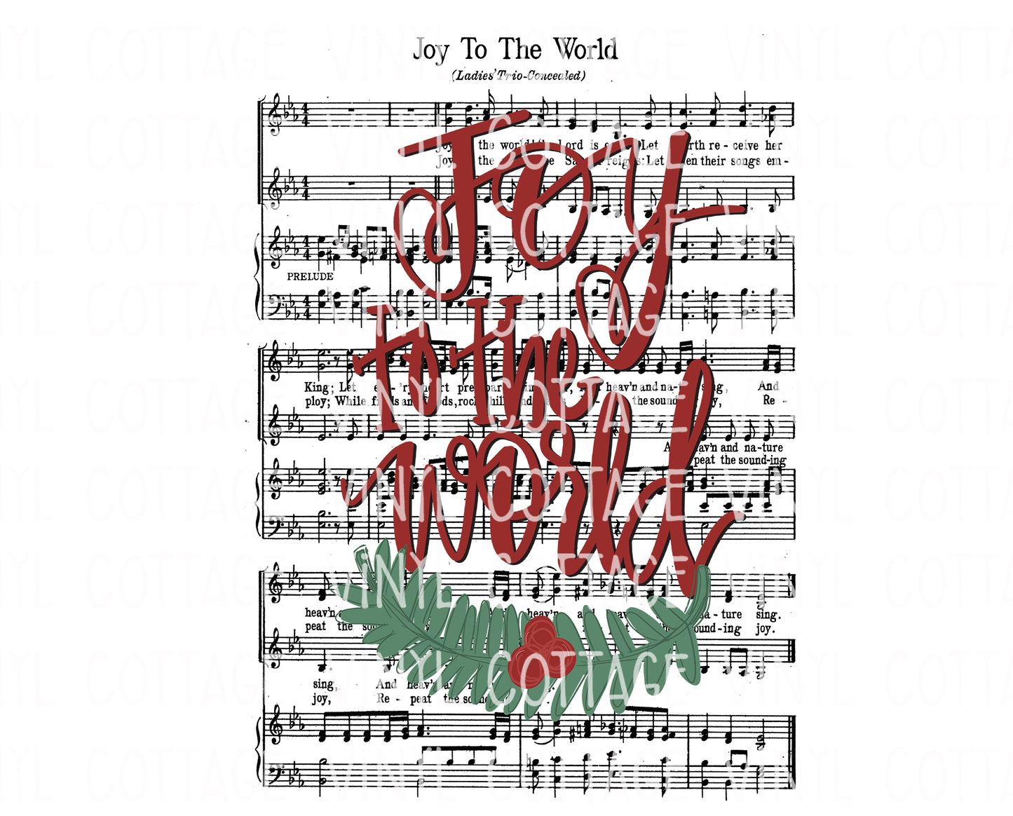 TR813 Joy to the World Sheet Music