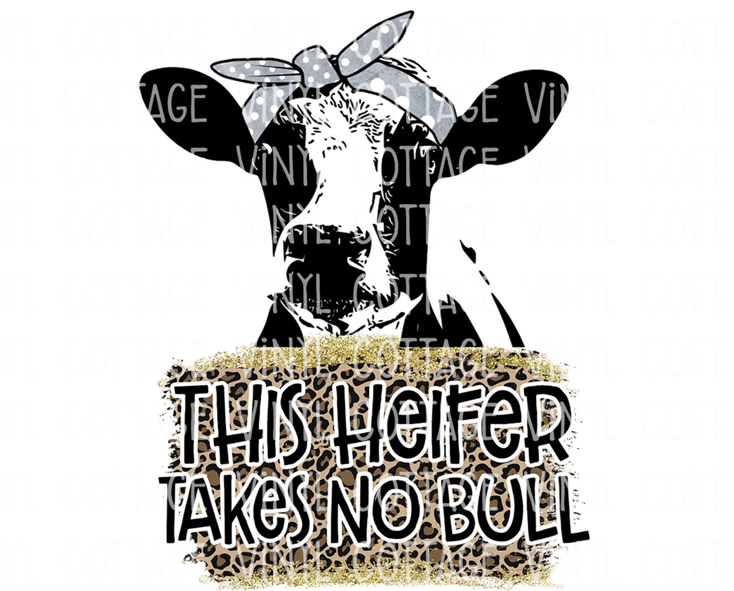 TR831 This Heifer Takes No Bull