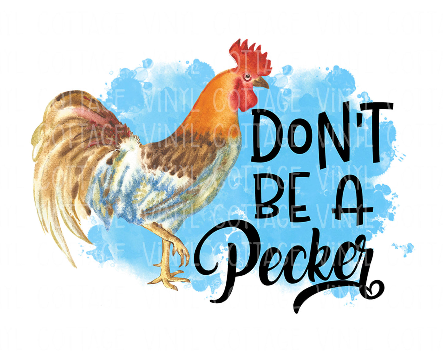 TR833 Don't Be a Pecker