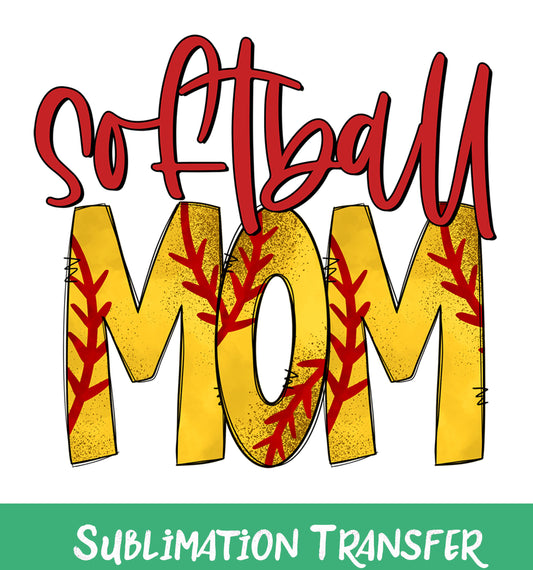 TR845 Softball Mom Sublimation