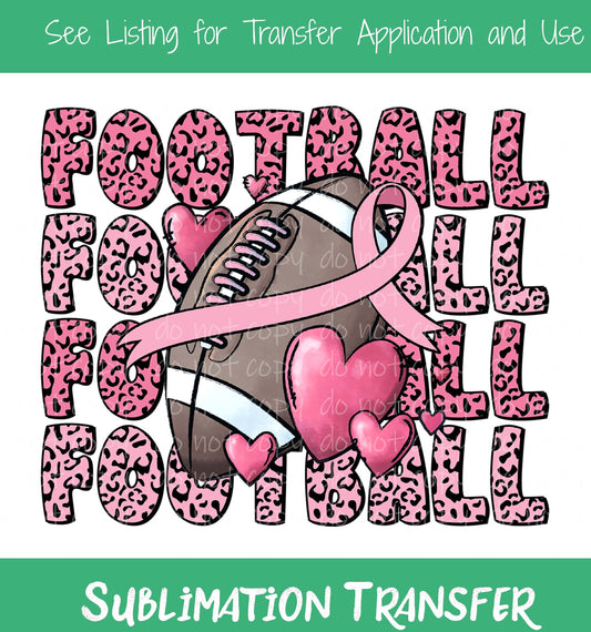 TR908 Football Pink Ribbon Sub