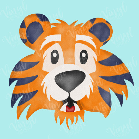 Cute Tiger HTV Transfer