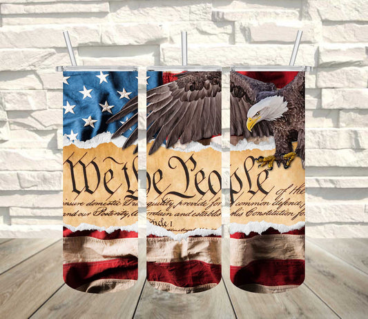 We The People ~ Tumbler Wrap ~TW42