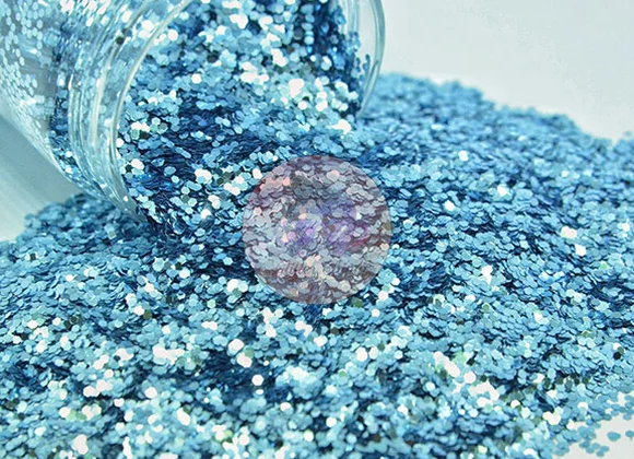 Aquamarine Chunky Glitter
