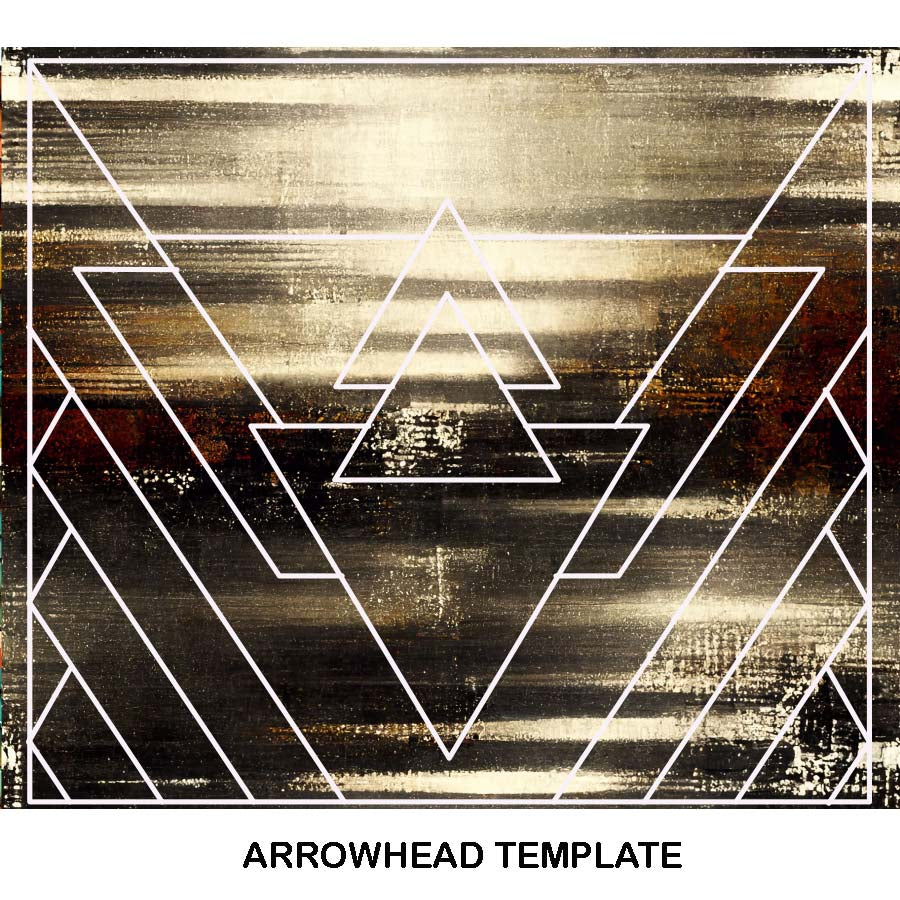 Metal Grunge ~ Pre-Cut Template