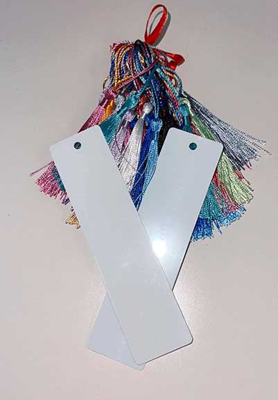 Sublimation Book Mark with Tassel