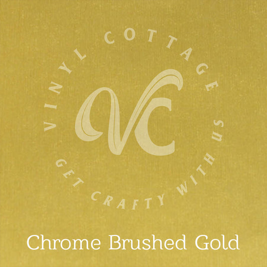 Brushed Gold Chrome
