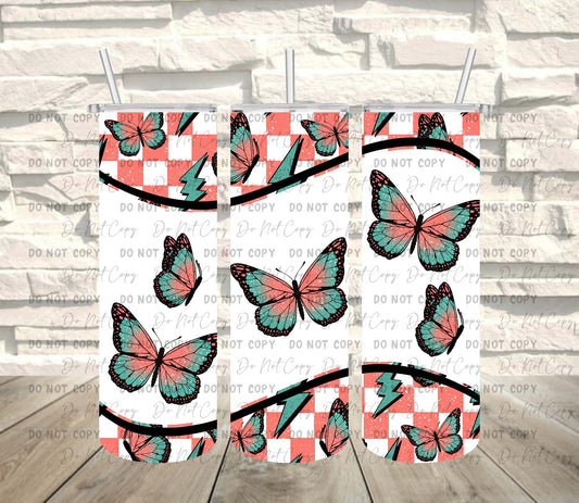 Butterflies ~ Tumbler Wrap ~ TW34