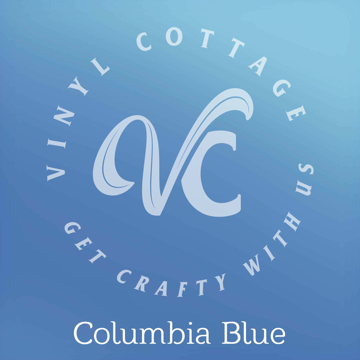 Electric Columbia Blue HTV