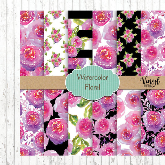 Watercolor Florals