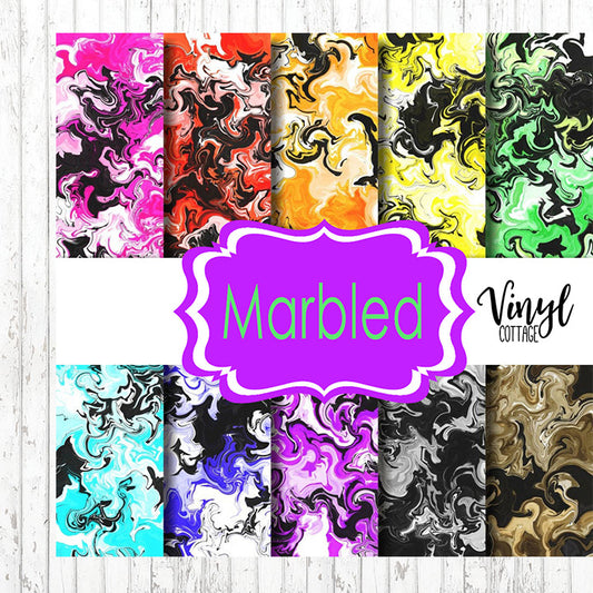 Marbled