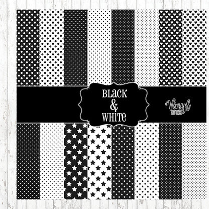 Black and White