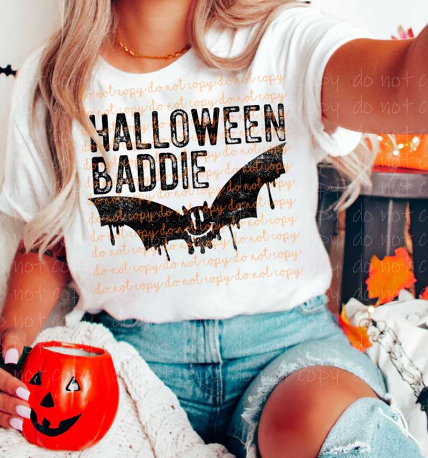 Halloween Baddie LOW HEAT SCREEN PRINT #1