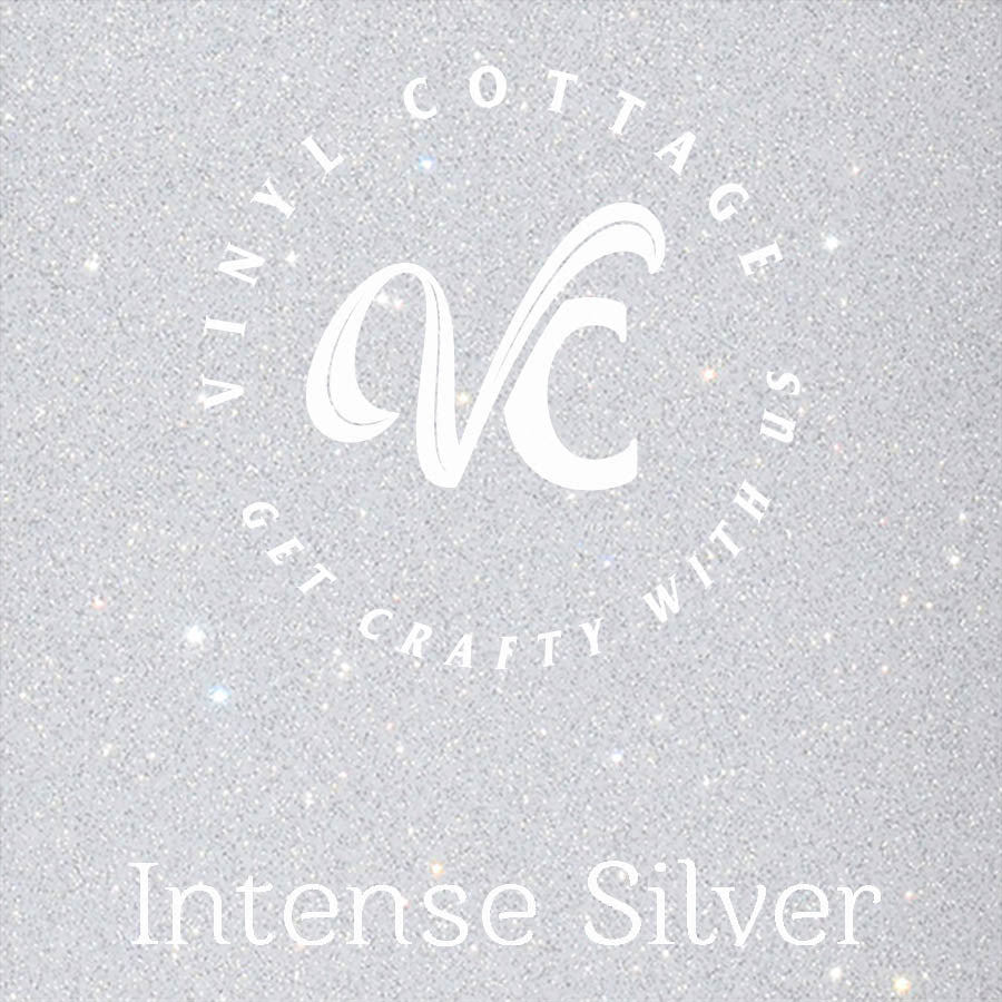 Intense Silver Metallic Glitter