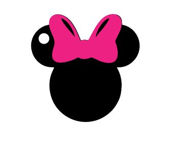 Mouse with Bow 1 inch Charms (set of 8)