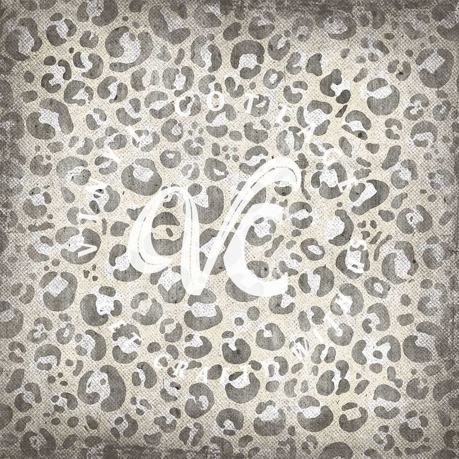 Charcoal Grunge Leopard ~ AP008