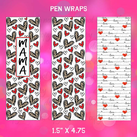 Pen Wraps ~ Love