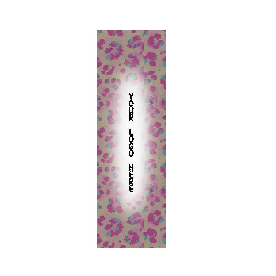 Pink and Blue Leopard Custom Logo Pen Wraps
