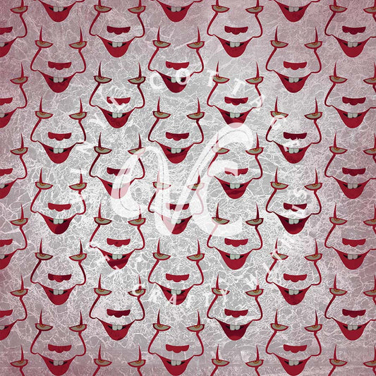 Creepy Clown Faces ~ HOR001