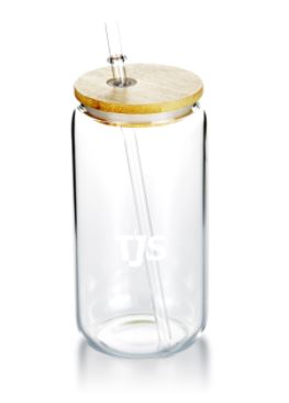 16 oz Clear Glass Sublimation Tumbler