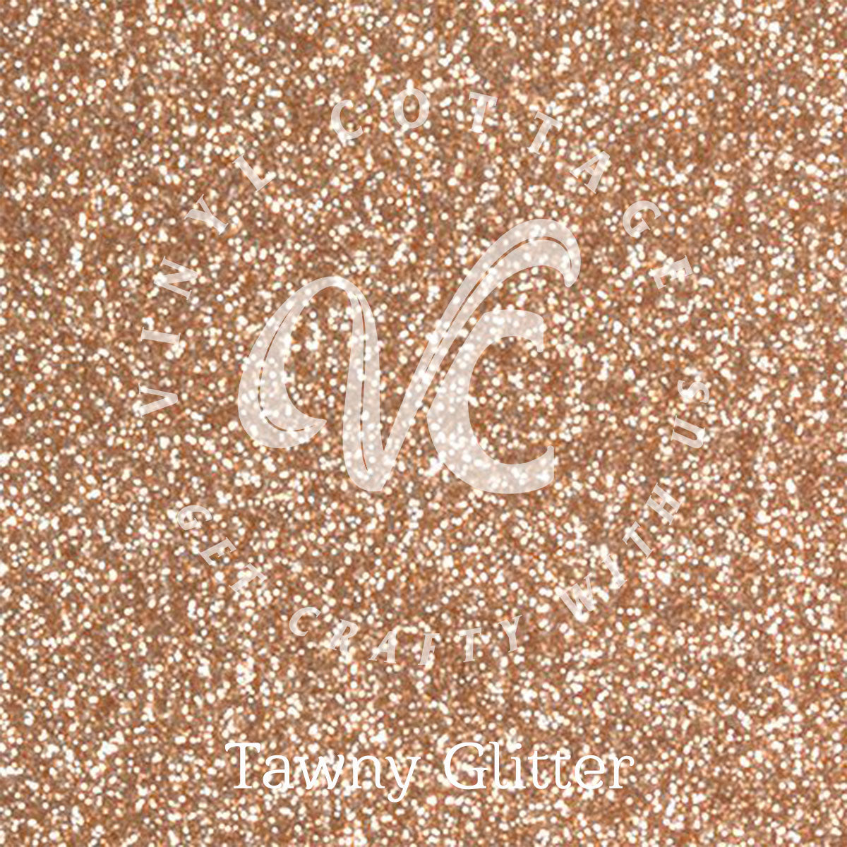 Tawny Glitter HTV