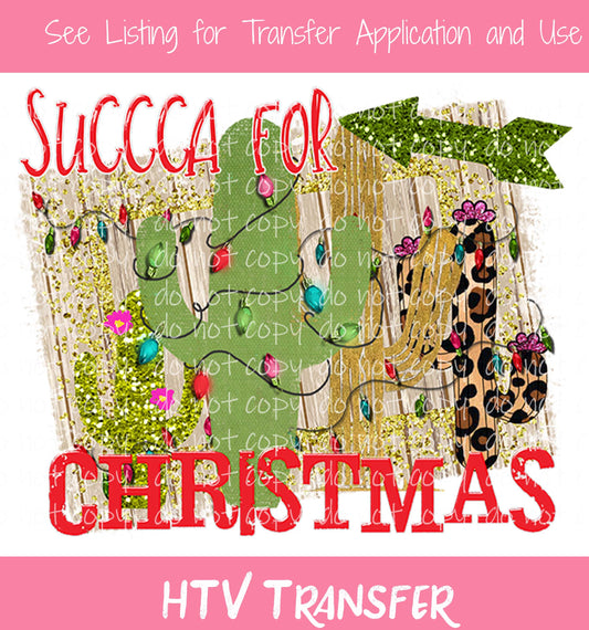 TR140 Succa For Christmas HTV