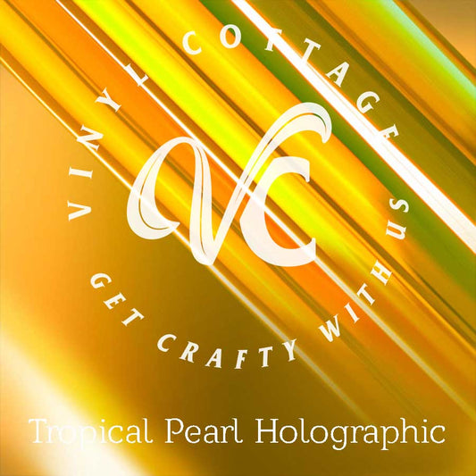 Tropical Pearl Holographic HTV