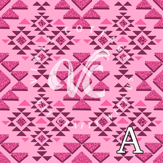 Pink Aztec ~ WE-02