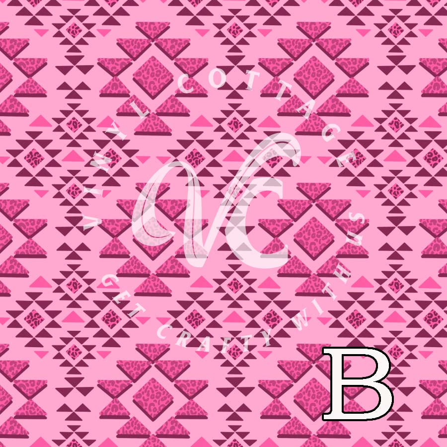 Pink Aztec ~ WE-02